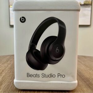 Beats by Dre Studio Pro Black Over-Ear Headphones